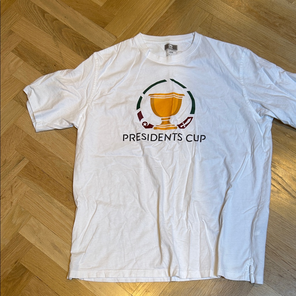 Ahead White Presidents Cup Short Sleeve Tee Ahead White Presidents Cup Short Sleeve Tee